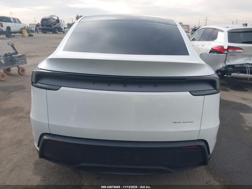 2026 Tesla Model Y Long Range Dual Motor All-Wheel Drive/Long Range Launch Series VIN: 7SAYGDEE8TF409950 Lot: 43676489
