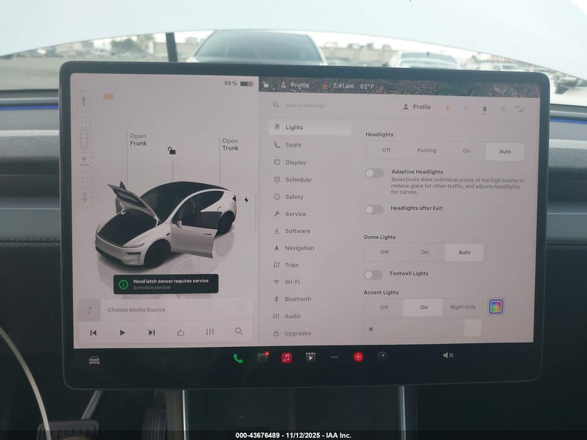 2026 Tesla Model Y Long Range Dual Motor All-Wheel Drive/Long Range Launch Series VIN: 7SAYGDEE8TF409950 Lot: 43676489