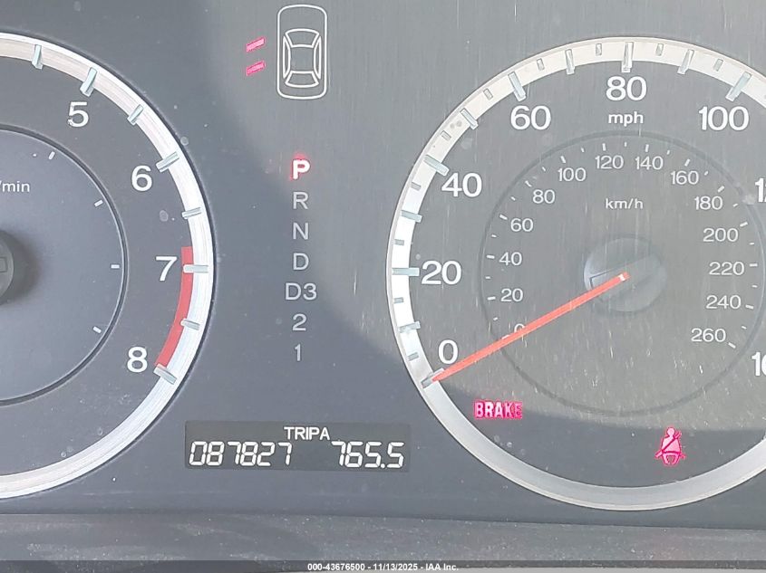 2009 Honda Accord 2.4 Lx-P VIN: 1HGCP26409A165683 Lot: 43676500