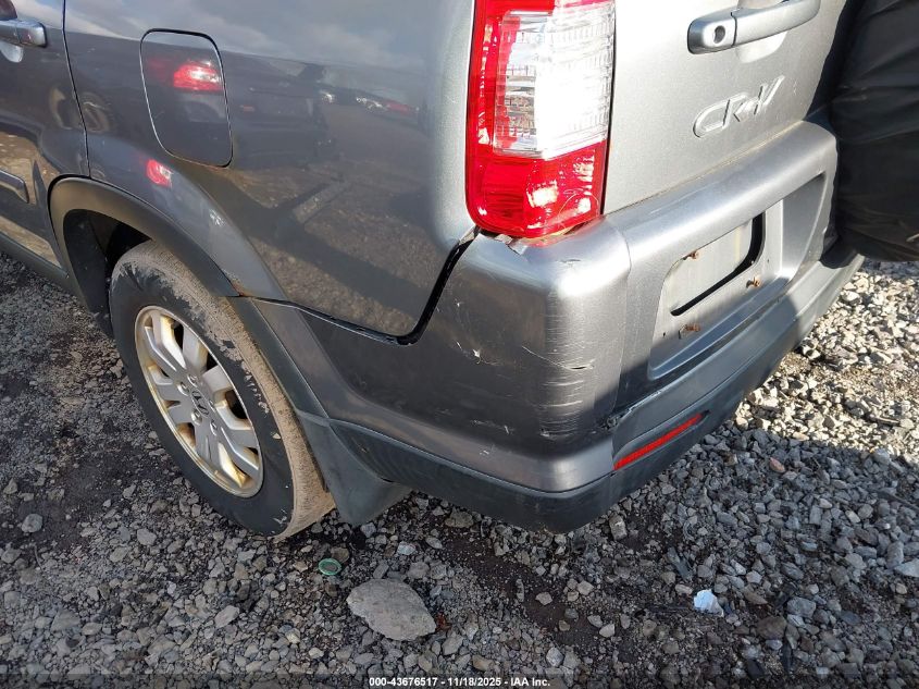 2005 Honda Cr-V Se VIN: SHSRD78945U343113 Lot: 43676517