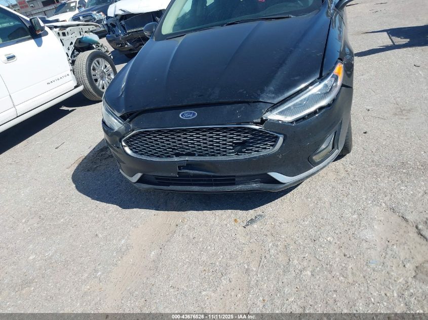 2020 Ford Fusion Titanium VIN: 3FA6P0D91LR136968 Lot: 43676526