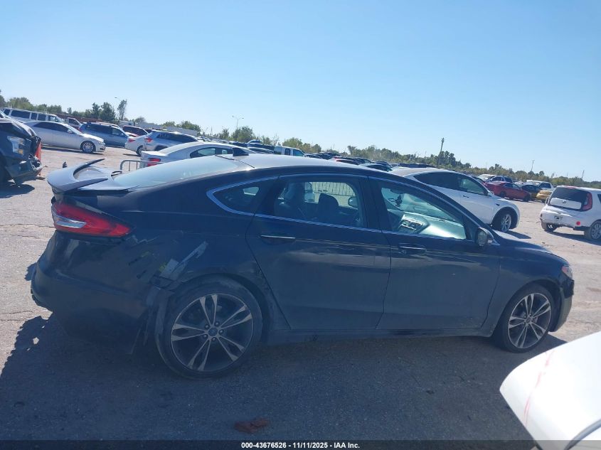 2020 Ford Fusion Titanium VIN: 3FA6P0D91LR136968 Lot: 43676526