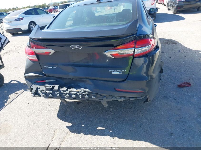 2020 Ford Fusion Titanium VIN: 3FA6P0D91LR136968 Lot: 43676526