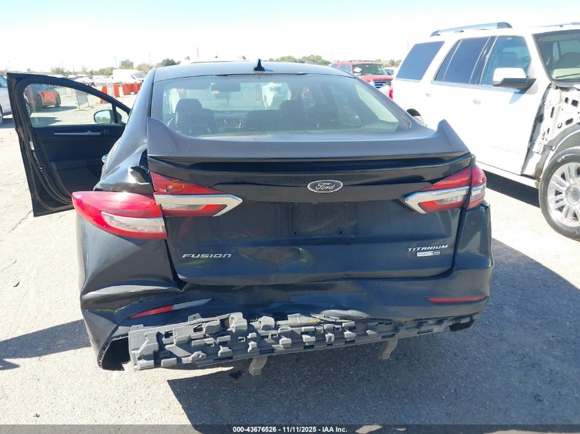 2020 Ford Fusion Titanium VIN: 3FA6P0D91LR136968 Lot: 43676526