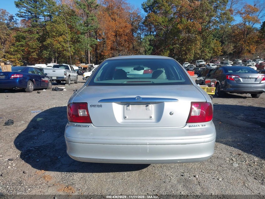 2002 Mercury Sable Ls Premium VIN: 1MEFM55S02A639996 Lot: 43676529