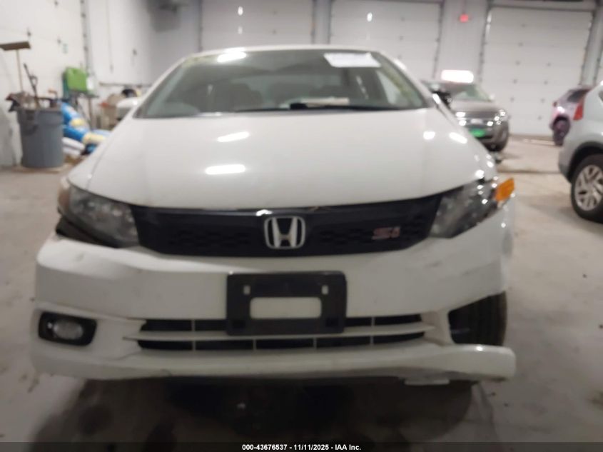 2012 Honda Civic Si VIN: 2HGFB6E52CH703998 Lot: 43676537