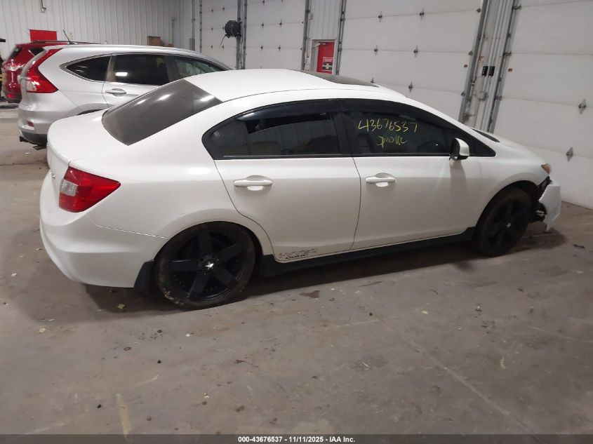 2012 Honda Civic Si VIN: 2HGFB6E52CH703998 Lot: 43676537