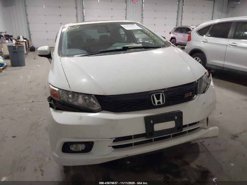 2012 Honda Civic Si VIN: 2HGFB6E52CH703998 Lot: 43676537