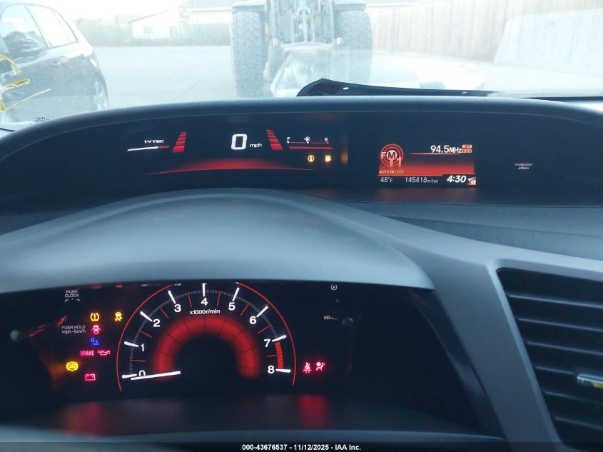 2012 Honda Civic Si VIN: 2HGFB6E52CH703998 Lot: 43676537