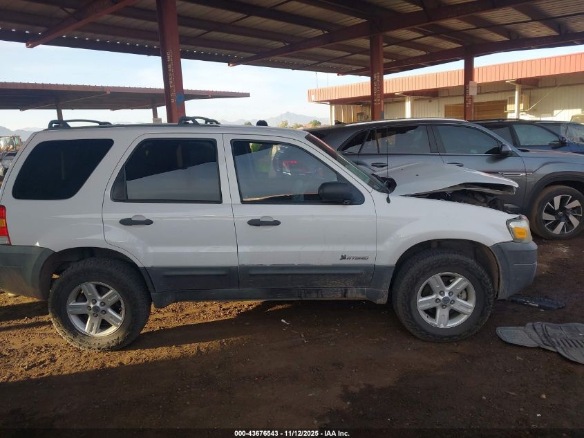 2006 Ford Escape Hybrid VIN: 1FMYU95H86KC73545 Lot: 43676543