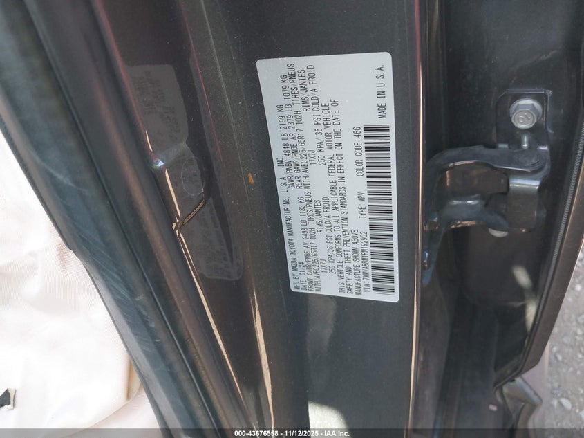 2024 Mazda Cx-50 2.5 S Preferred VIN: 7MMVABBM1RN192902 Lot: 43676558