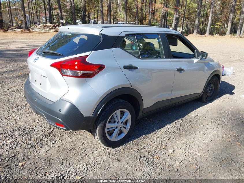 VIN 3N1CP5BV8LL509021 2020 NISSAN KICKS S XTRONIC CVT