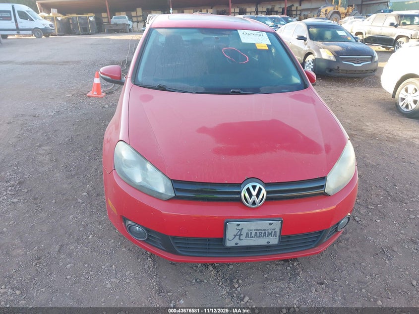 2011 Volkswagen Golf Tdi 4-Door VIN: WVWDM7AJ1BW141181 Lot: 43676581
