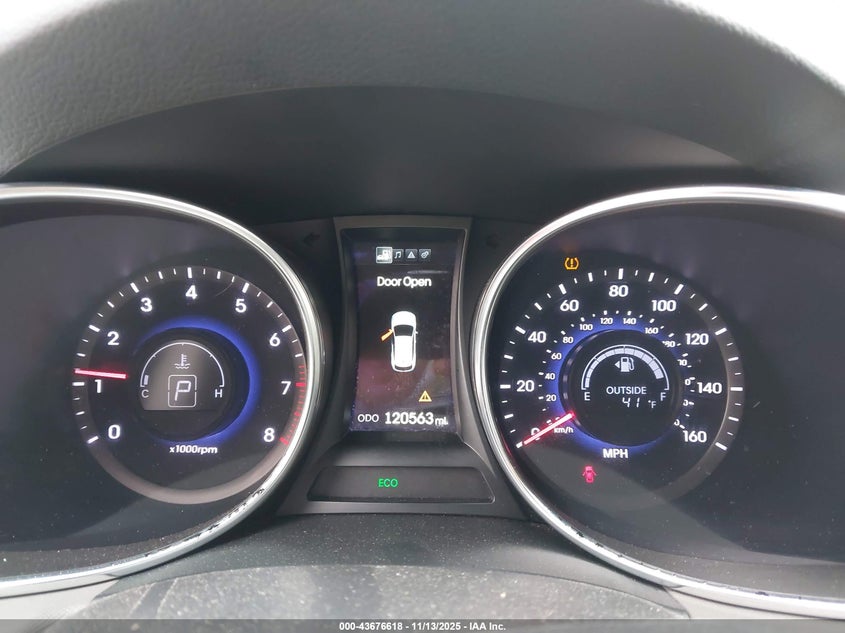 2013 HYUNDAI SANTA FE SPORT 2.0T 5XYZUDLA0DG114605