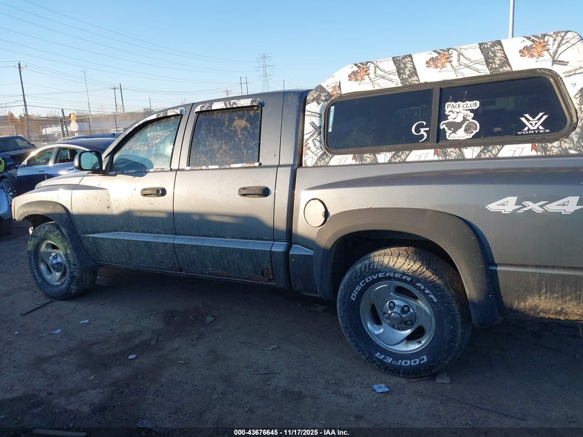 2006 Dodge Dakota Slt VIN: 1D7HW48N06S630192 Lot: 43676645