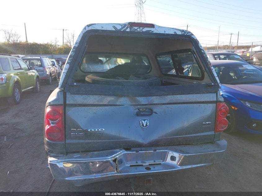 2006 Dodge Dakota Slt VIN: 1D7HW48N06S630192 Lot: 43676645