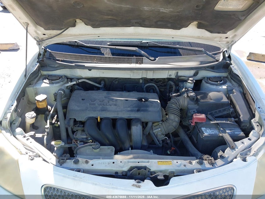 2006 Pontiac Vibe VIN: 5Y2SL65846Z413240 Lot: 43676666