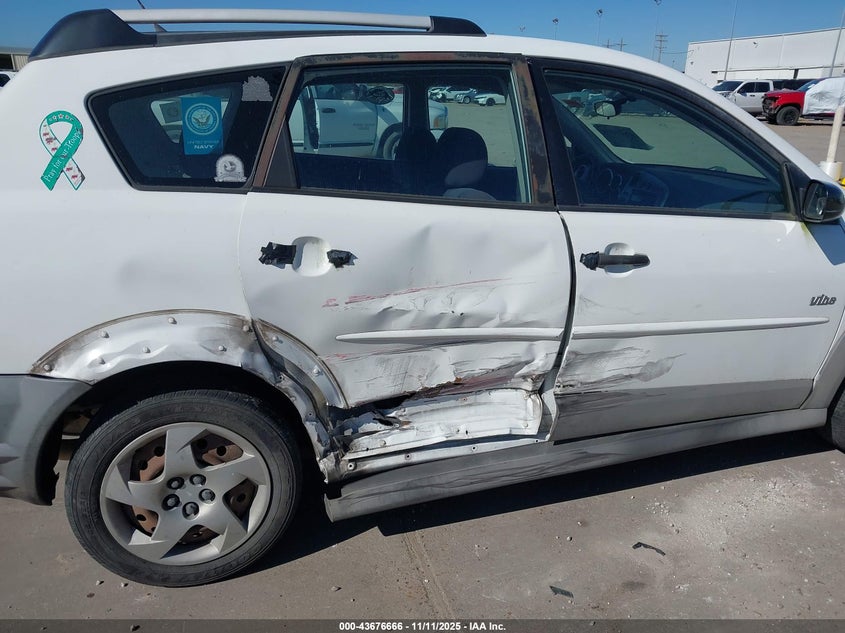 2006 Pontiac Vibe VIN: 5Y2SL65846Z413240 Lot: 43676666