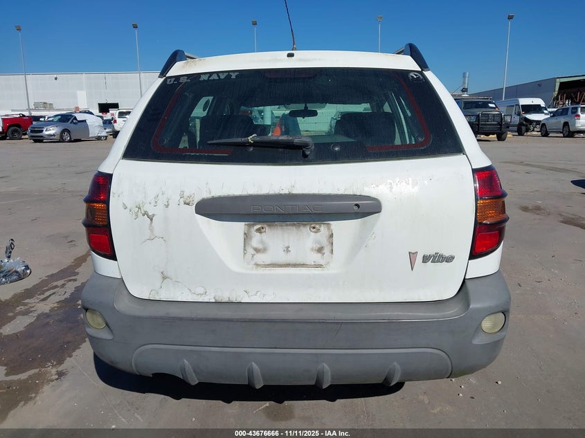 2006 Pontiac Vibe VIN: 5Y2SL65846Z413240 Lot: 43676666