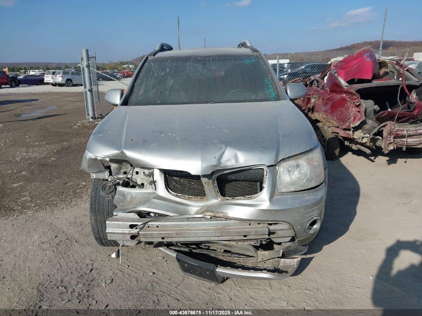 2007 Pontiac Torrent VIN: 2CKDL63F276088491 Lot: 43676675