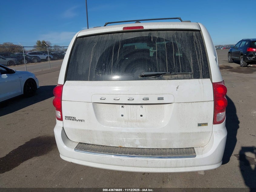 2016 Dodge Grand Caravan Sxt VIN: 2C4RDGCG8GR312225 Lot: 43676689