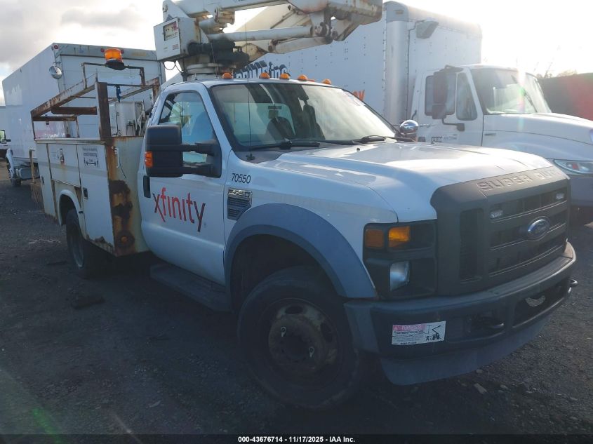 2008 FORD F-450 CHASSIS XL/XLT