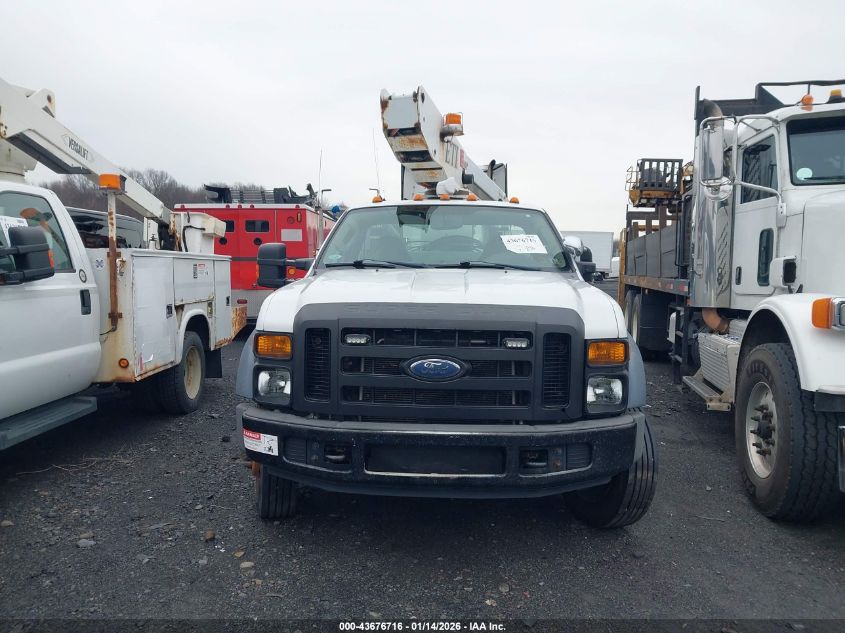 2008 Ford F-450 Chassis Xl/Xlt VIN: 1FDXF46YX8EA36256 Lot: 43676716