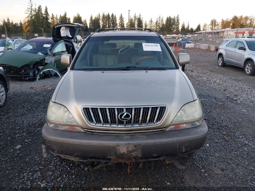 2001 Lexus Rx 300 VIN: JTJHF10UX10206273 Lot: 43676760