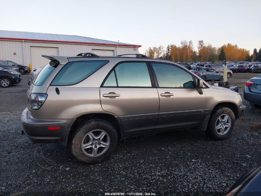 2001 Lexus Rx 300 VIN: JTJHF10UX10206273 Lot: 43676760