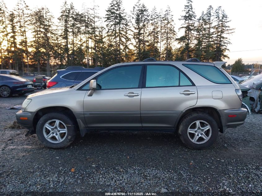2001 Lexus Rx 300 VIN: JTJHF10UX10206273 Lot: 43676760