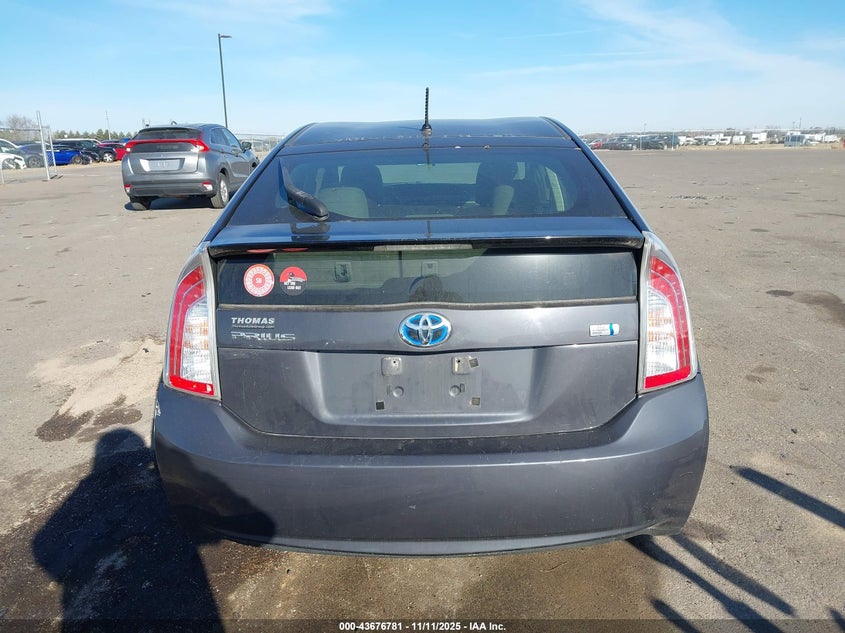 2013 TOYOTA PRIUS TWO JTDKN3DU2D5590414