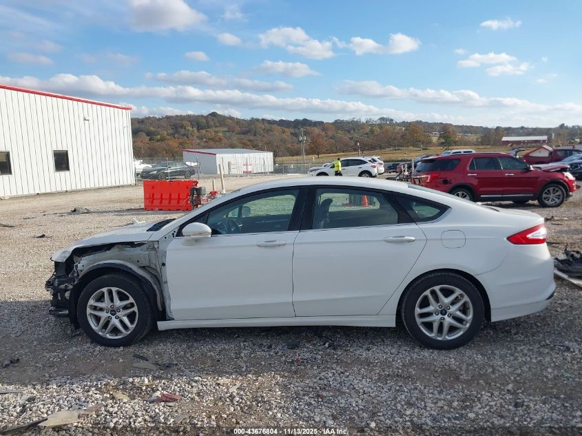 2016 Ford Fusion Se VIN: 3FA6P0H72GR262271 Lot: 43676804
