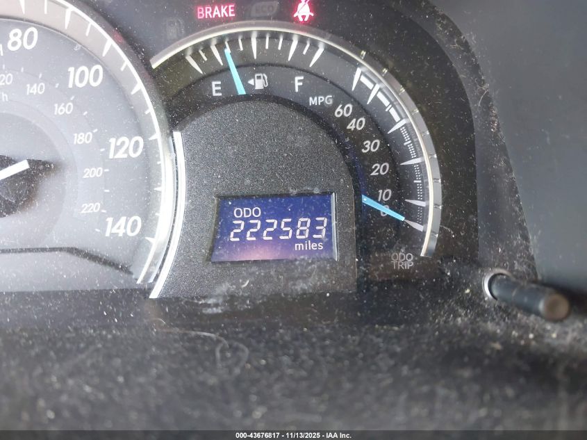 2012 Toyota Camry Xle VIN: 4T4BF1FK6CR223311 Lot: 43676817