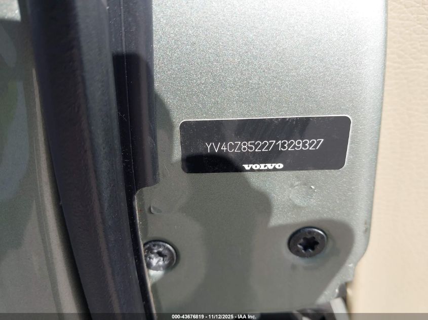 2007 Volvo Xc90 V8 VIN: YV4CZ852271329327 Lot: 43676819