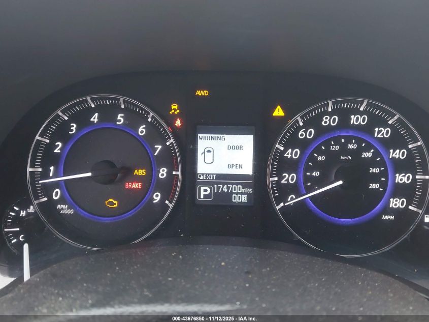 2017 Infiniti Qx70 VIN: JN8CS1MWXHM410793 Lot: 43676850