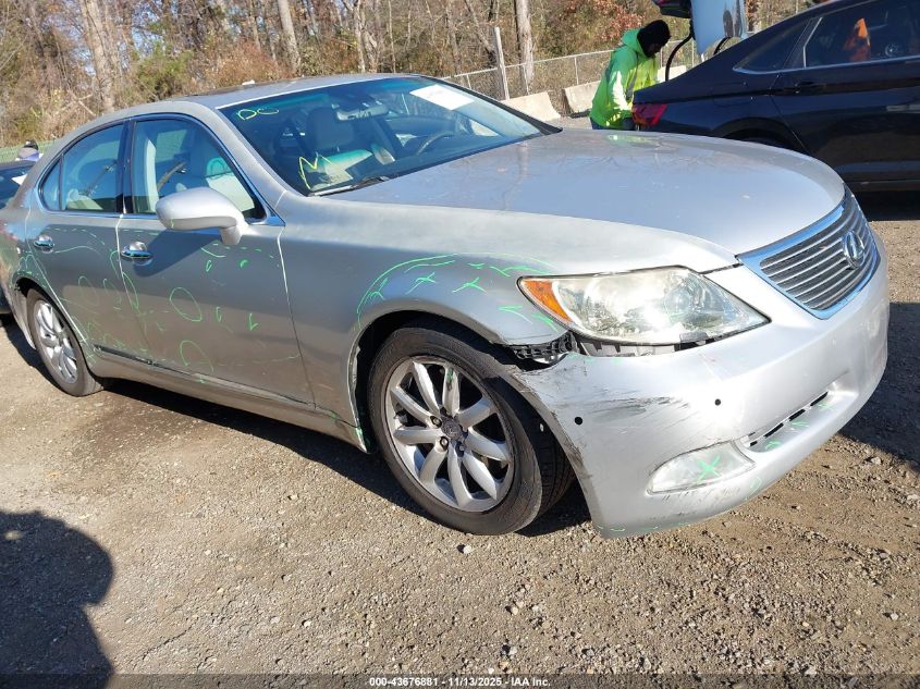 2009 Lexus Ls 460 VIN: JTHCL46F895001211 Lot: 43676881