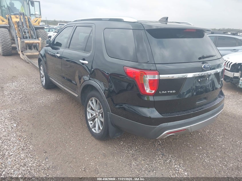 Vin: 1fm5k8f82hge41428, lot: 44172162, ford explorer limited 20173
