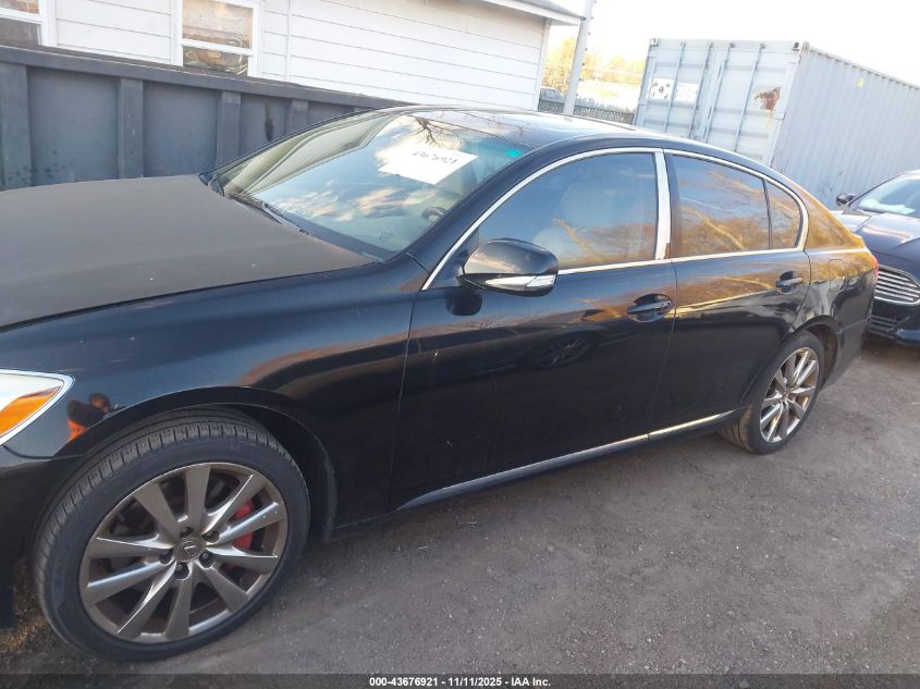 2008 Lexus Gs 350 VIN: JTHCE96S180015449 Lot: 43676921