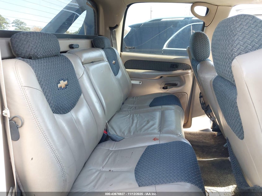 2002 Chevrolet Avalanche 1500 VIN: 3GNEK13T22G120786 Lot: 43676927