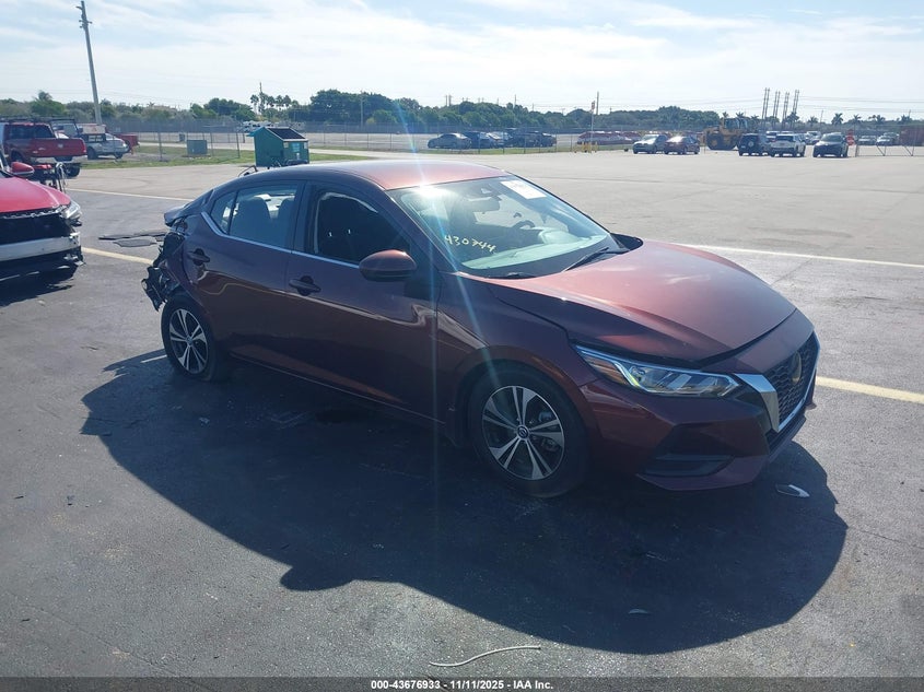 2021 NISSAN SENTRA SV XTRONIC CVT - 3N1AB8CV9MY317729