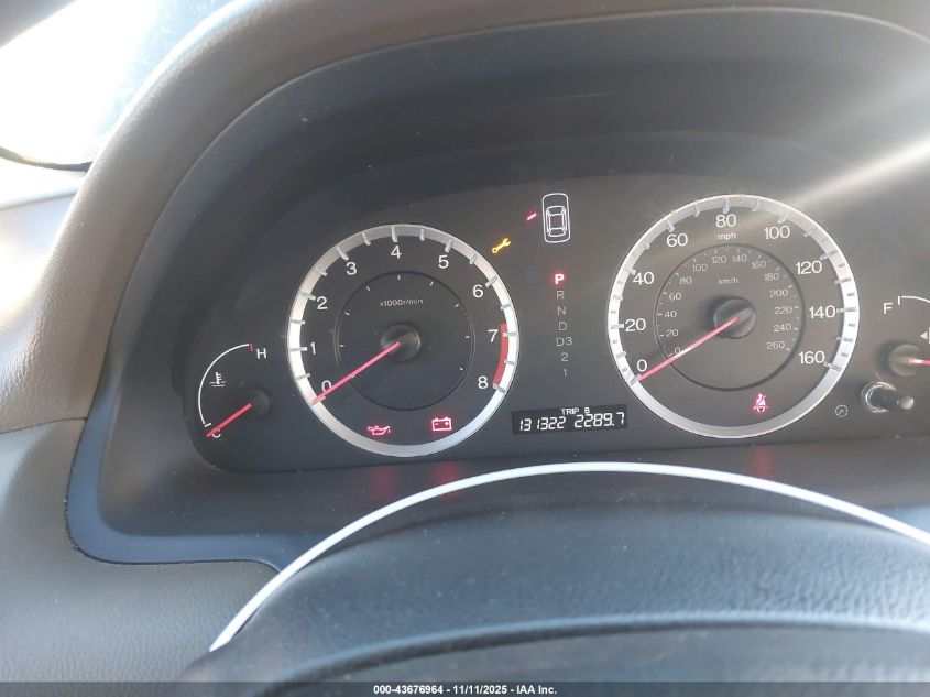 2009 Honda Accord 2.4 Lx VIN: 1HGCP26389A062390 Lot: 43676964