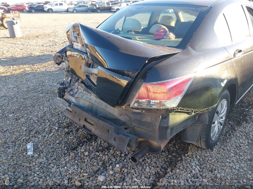 2009 Honda Accord 2.4 Lx VIN: 1HGCP26389A062390 Lot: 43676964