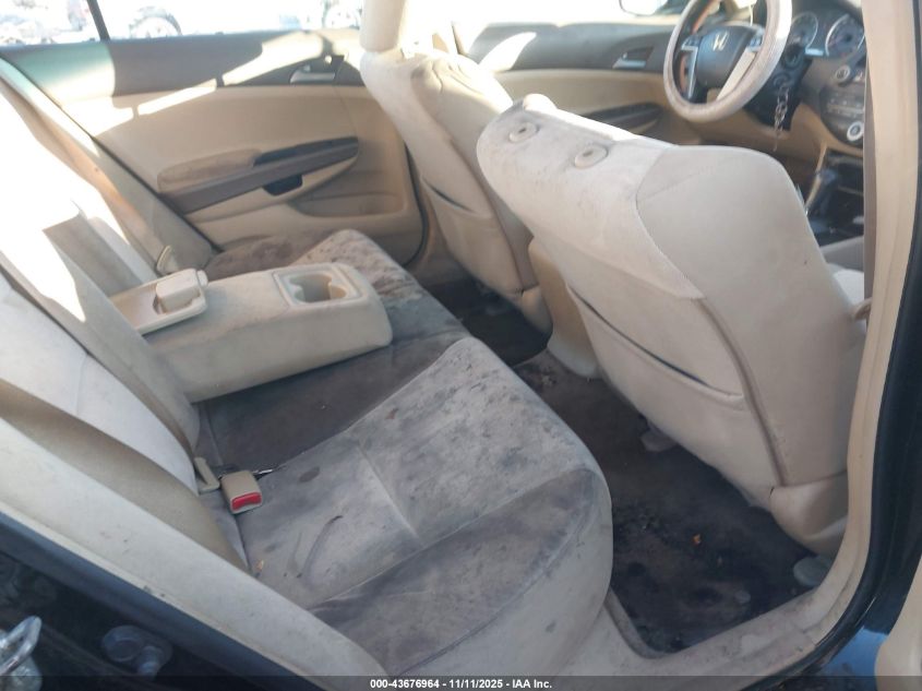 2009 Honda Accord 2.4 Lx VIN: 1HGCP26389A062390 Lot: 43676964