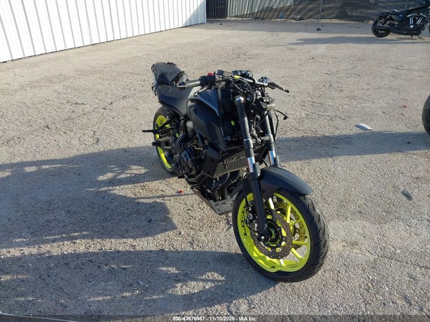 2018 Yamaha Mt07