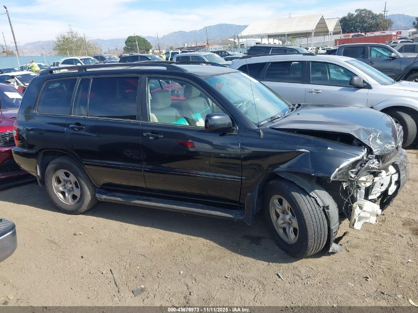 2004 Toyota Highlander VIN: JTEGD21A640090116 Lot: 43676973