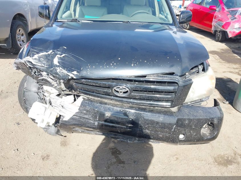 2004 Toyota Highlander VIN: JTEGD21A640090116 Lot: 43676973