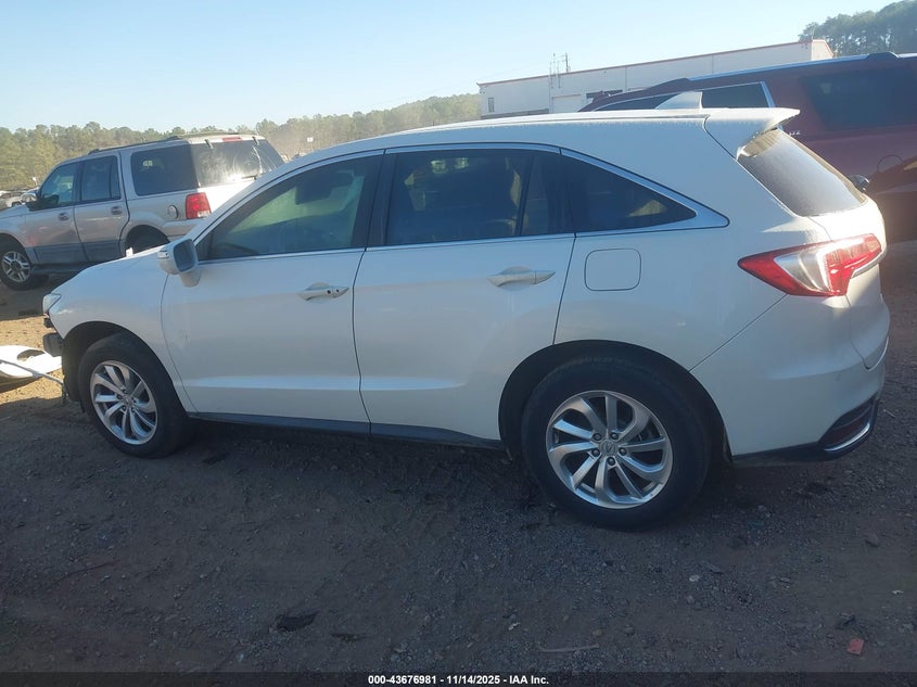 2016 Acura Rdx Technology Acurawatch Plus Packages/Technology Package VIN: 5J8TB3H52GL018731 Lot: 43676981