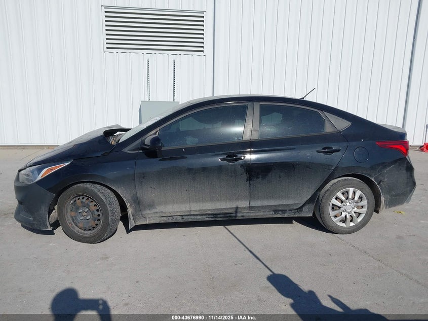 2020 Hyundai Accent Se VIN: 3KPC24A67LE122321 Lot: 43676990