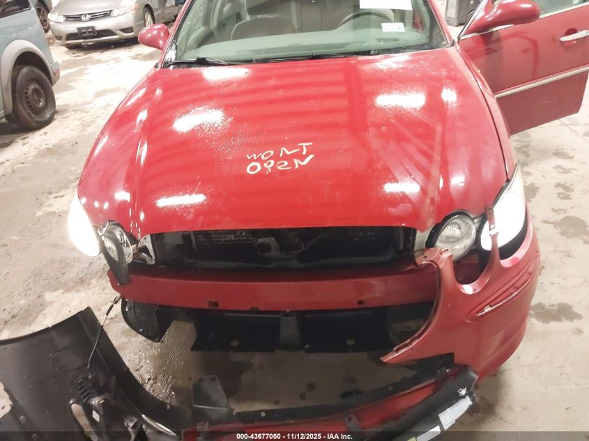 2008 Buick Lacrosse Cx VIN: 2G4WC582281324566 Lot: 43677050