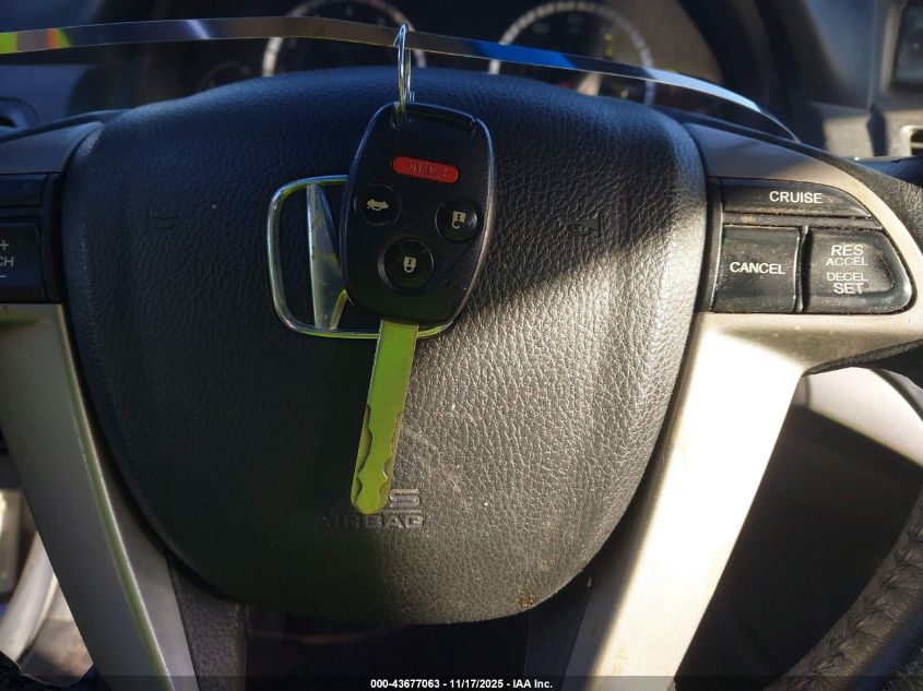 2009 Honda Accord 2.4 Ex-L VIN: 1HGCP268X9A117076 Lot: 43677063